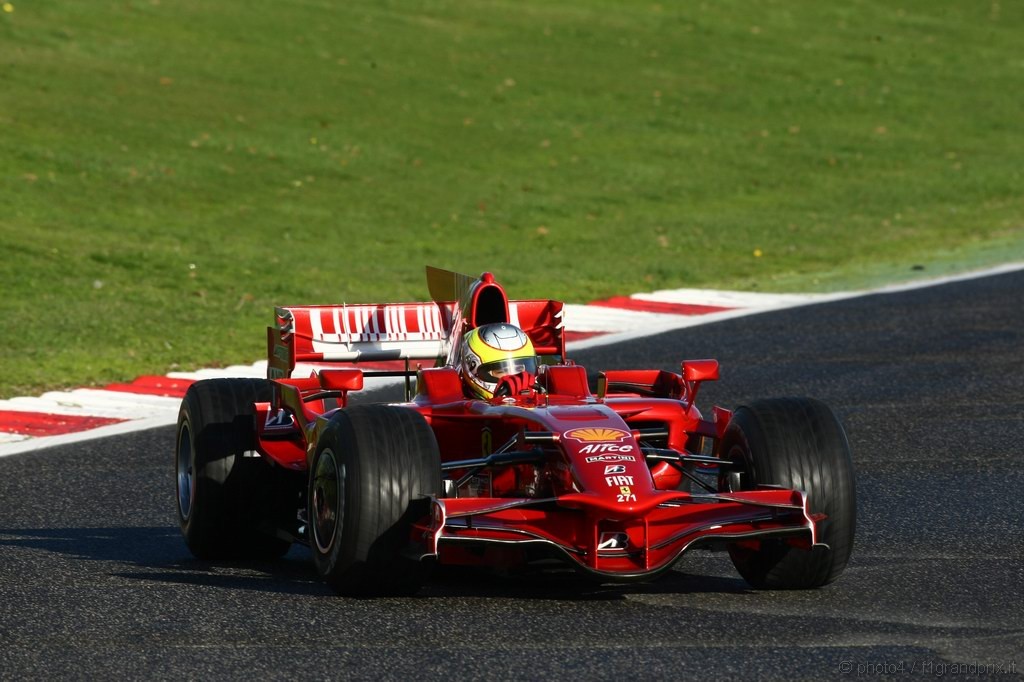 Test Ferrari F2008 Italian F3 Drivers Vallelunga